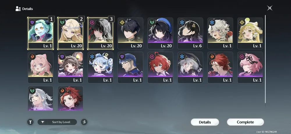 Starter Carte + chisa + Rebecca no sign semua