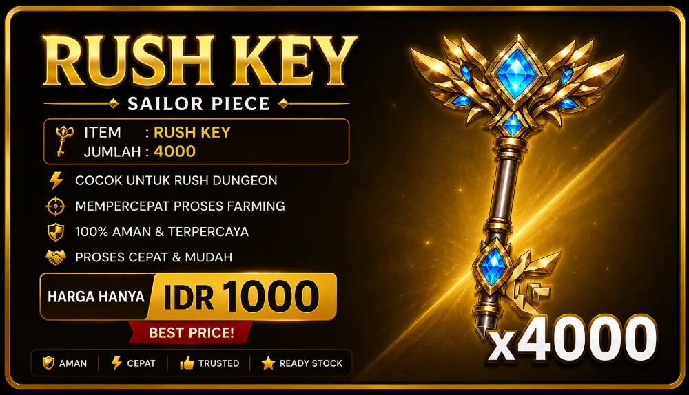 4000 Rush Key Sailor Piece