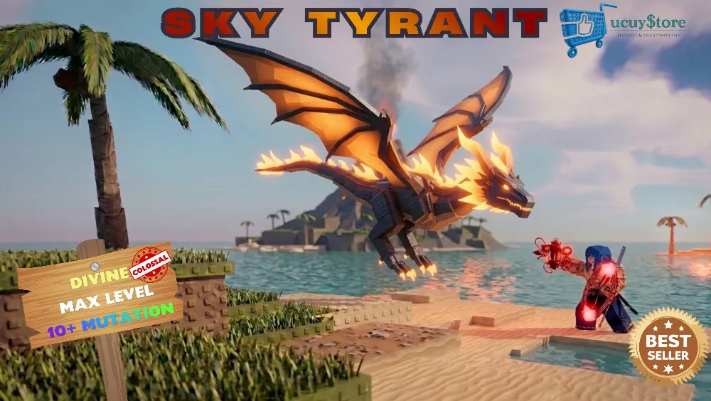 sky tyrant colossal & 10+ mutasi & max level