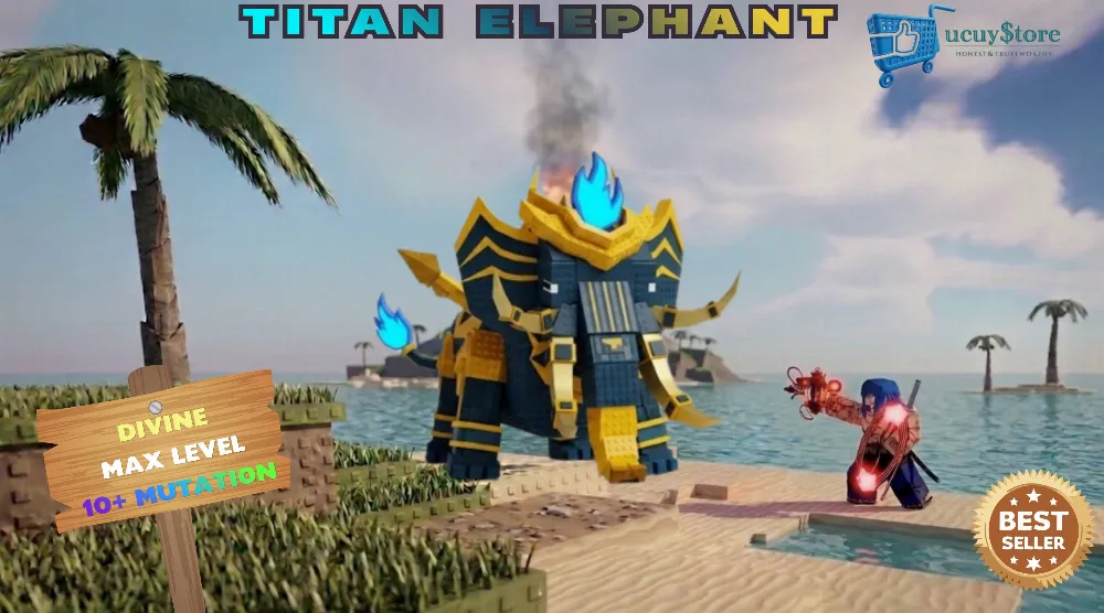 titan elephant & 10+ mutasi & max level