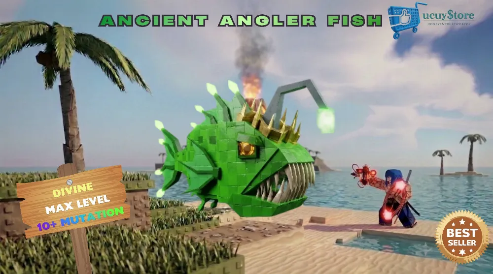 ancient angler fish & 10+ mutasi & max level