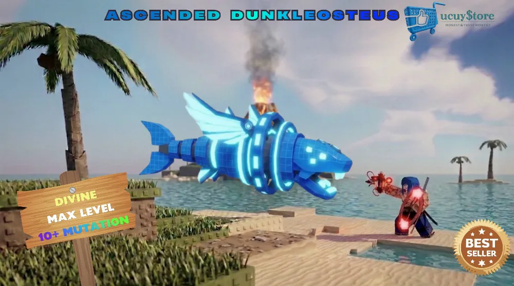 ascended dunkleosteous & 10+ mutasi & max level