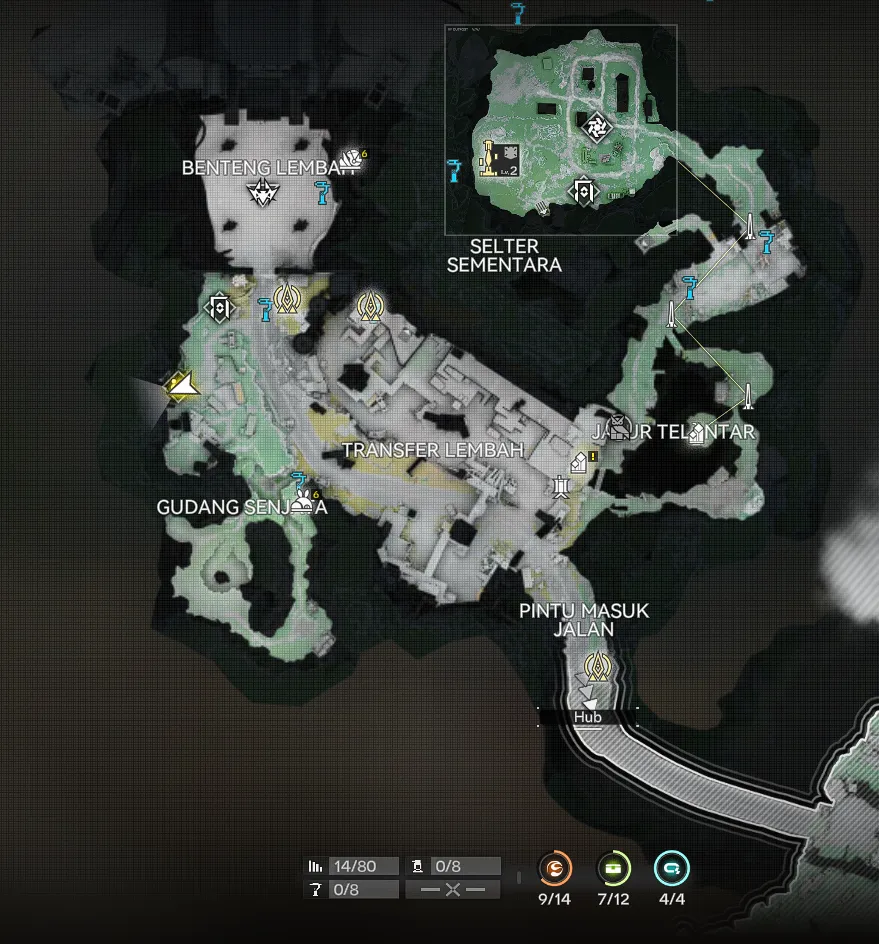 EKSPLORASI MAP TERUSAN LEMBAH/VALLEY PASS