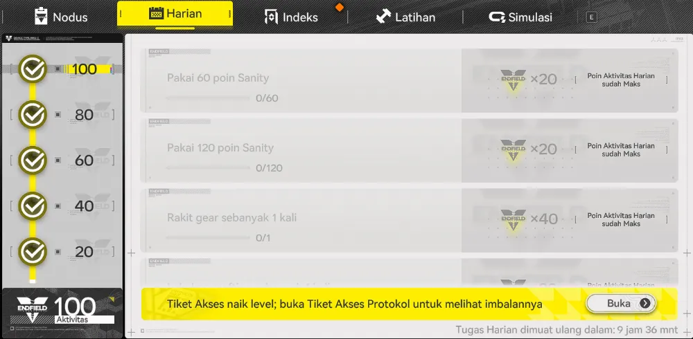 Rawat Akun | Daily, Weekly, Monthly