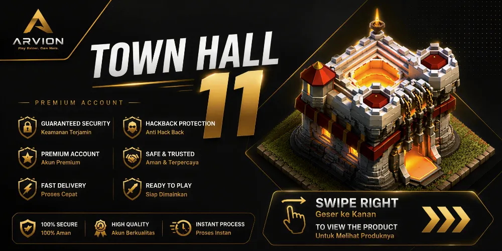 TOWN HALL 11 SEMI MAX LOGIN SUPERCELL