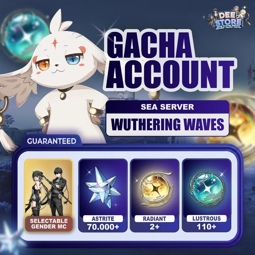 SEA l Wuthering Waves Reroll Account l 70.000 - 71.000 Astrites
