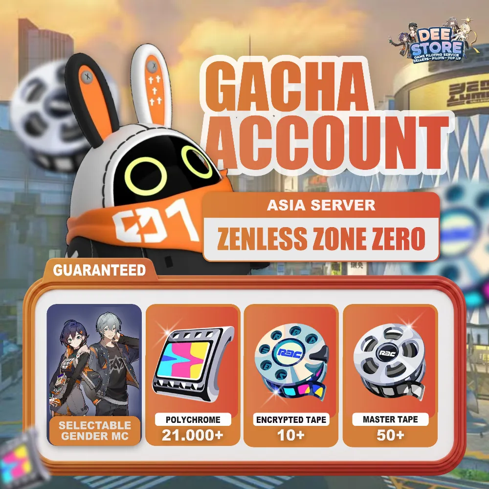 • ASIA I 21.000 – 22.000 Polychrome I Zenless Zone Zero Reroll Account