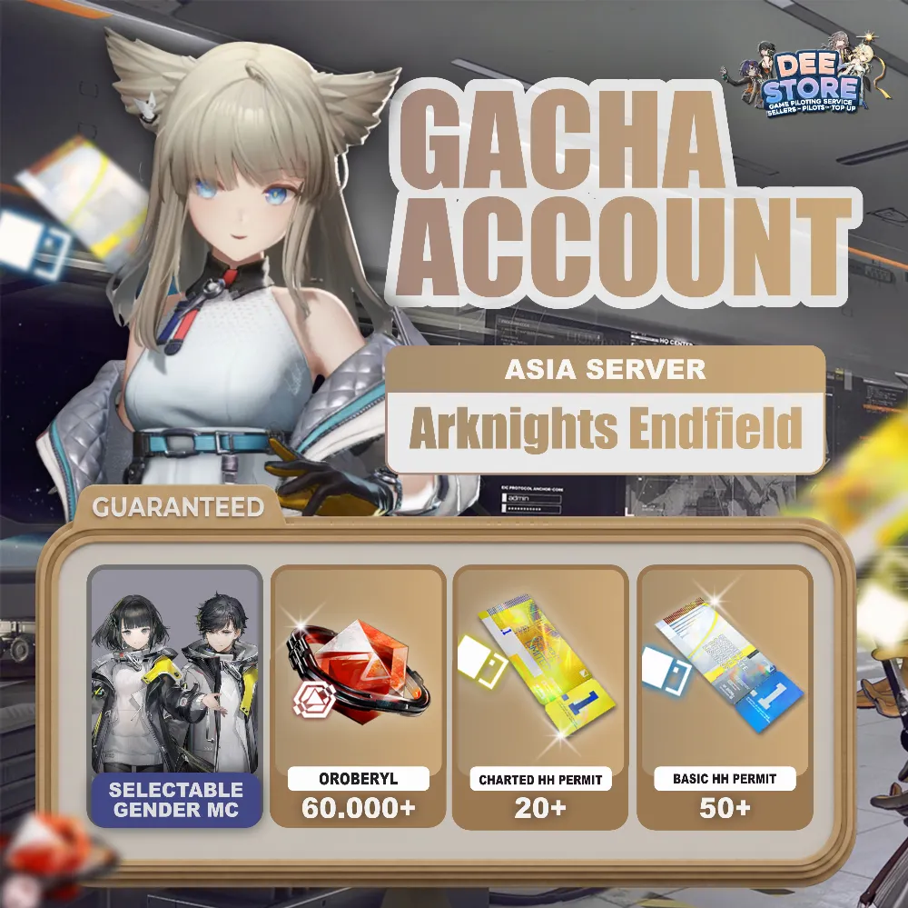 ASIA l Arknights: Endfield Reroll Account l 60.000 - 65.000 Oroberyl
