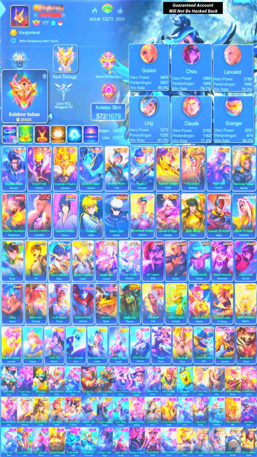 World Collector | Skin 572 | 4 Legend | 6 Collector | 4 Prime | 4 Aspi | 2 Aot | 2 Ducati | 6 Kof
