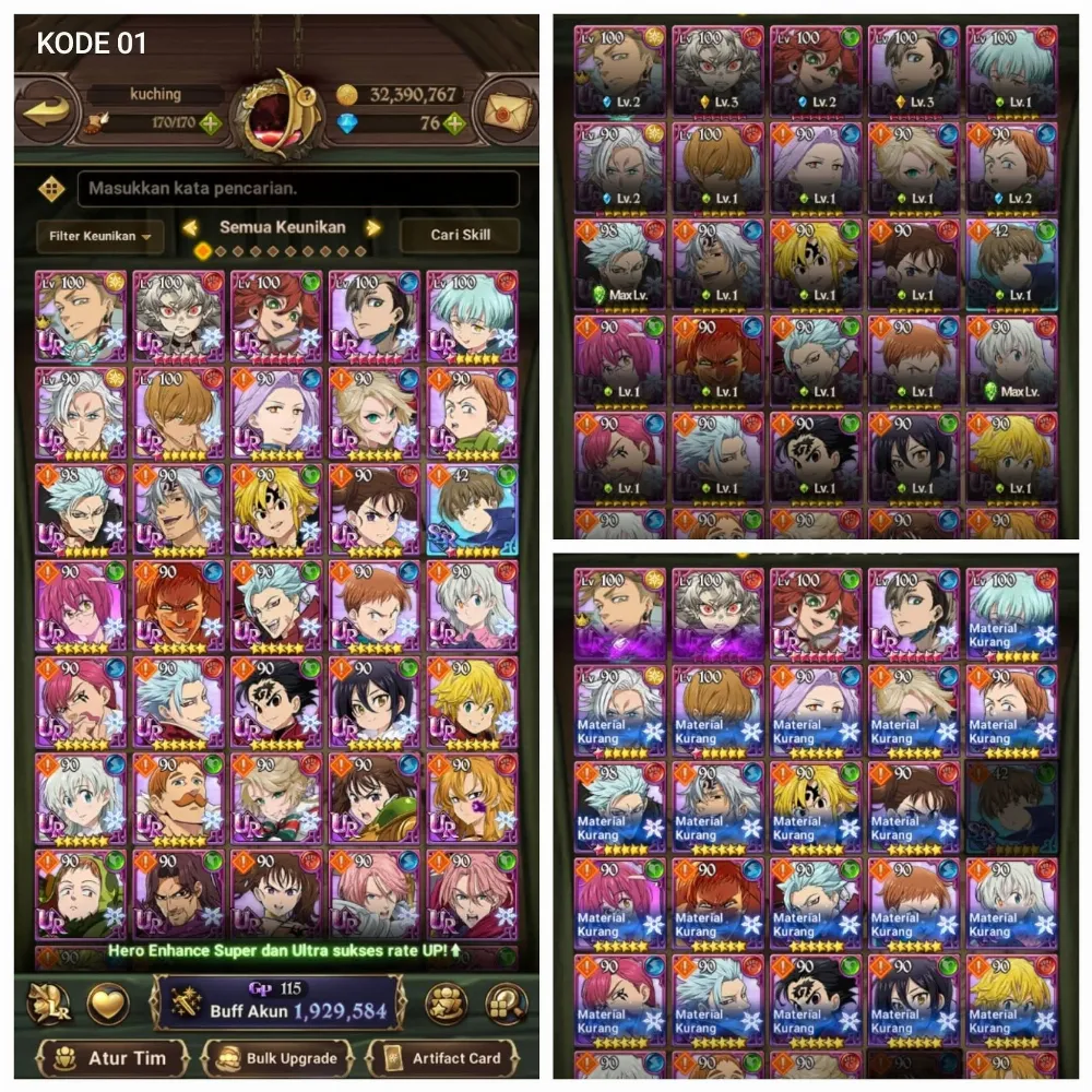 Account Collab Gachiakuta