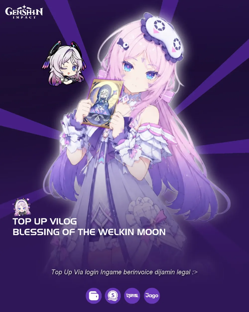 Top Up Welkin VILOG