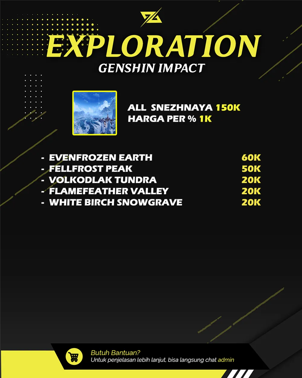 Eksplorasi Snezhnaya