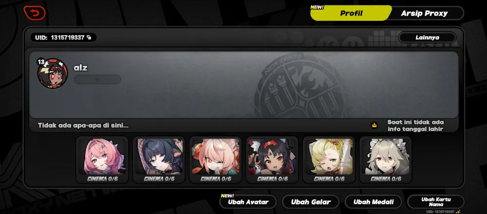 Starter Asia Ramiel, Jane skin + sign, Zhao Log Google