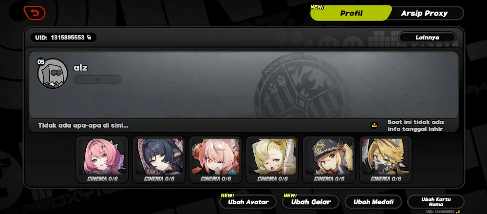 Starter Ramiel + Jane skin + sign + Zhao log google