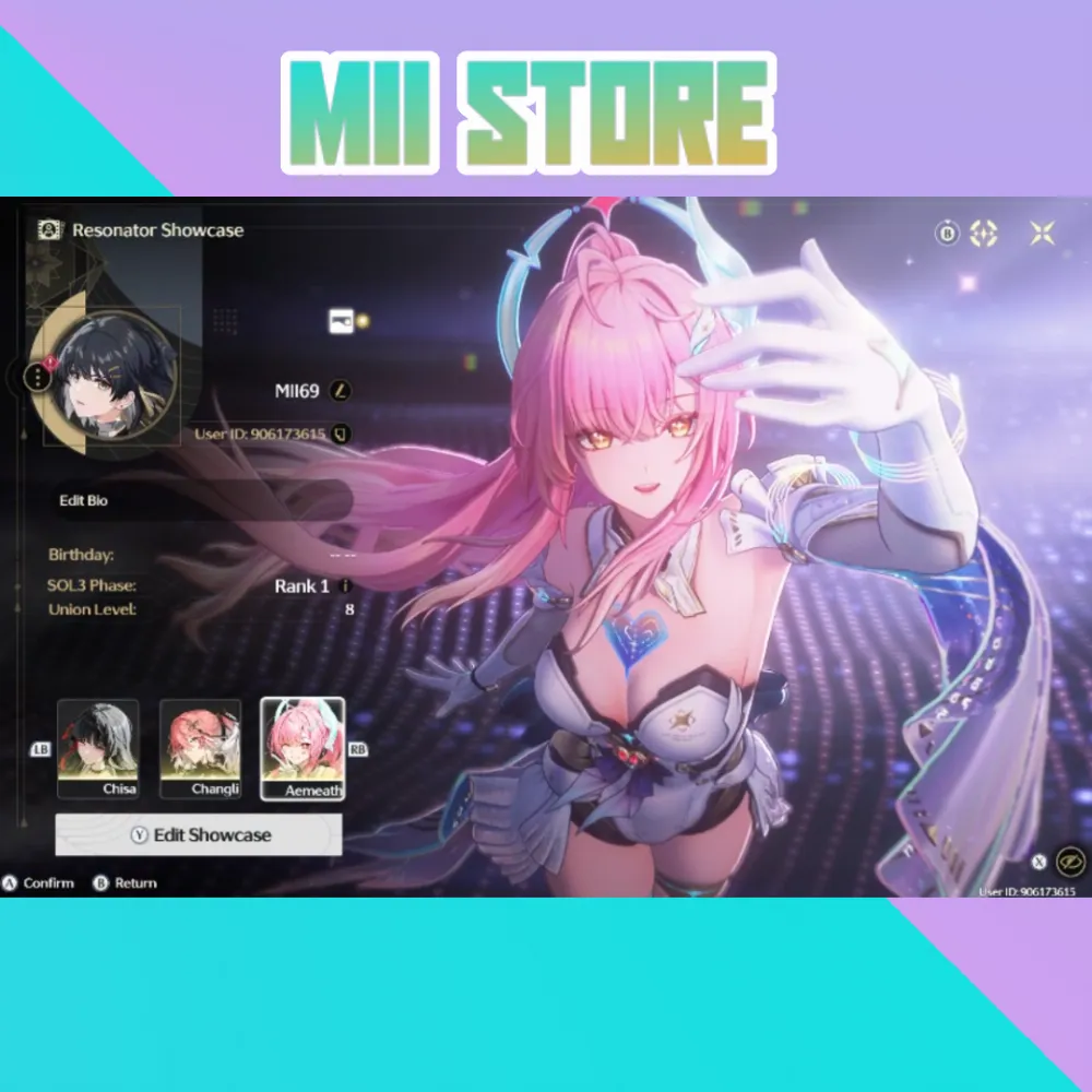 [SEA] UL8 | Chisa Sign + Aemeath + Changli | Full Access