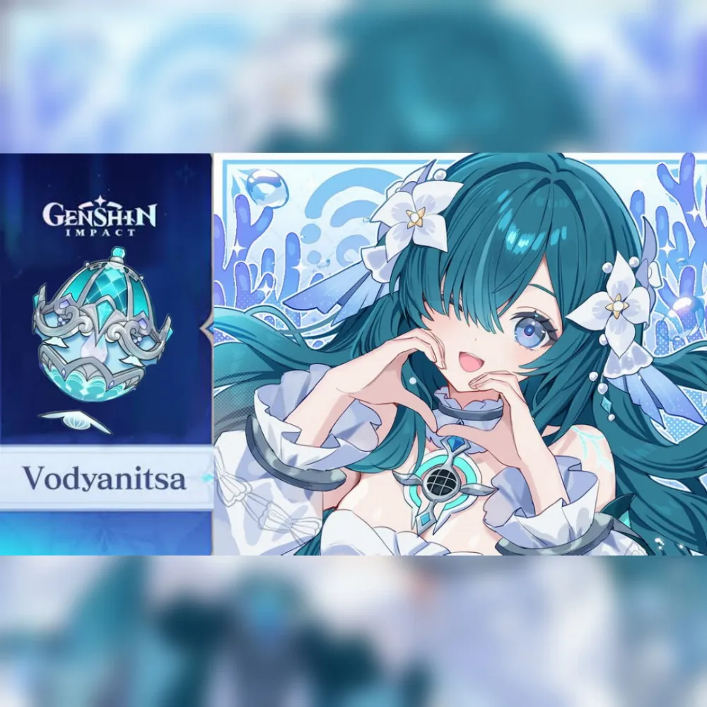 Vodyanitsa + Sign | AR 5 | B5 Standar QiQi + Keqing - Mc Aether #078 Starter Account [ Server Asia ]