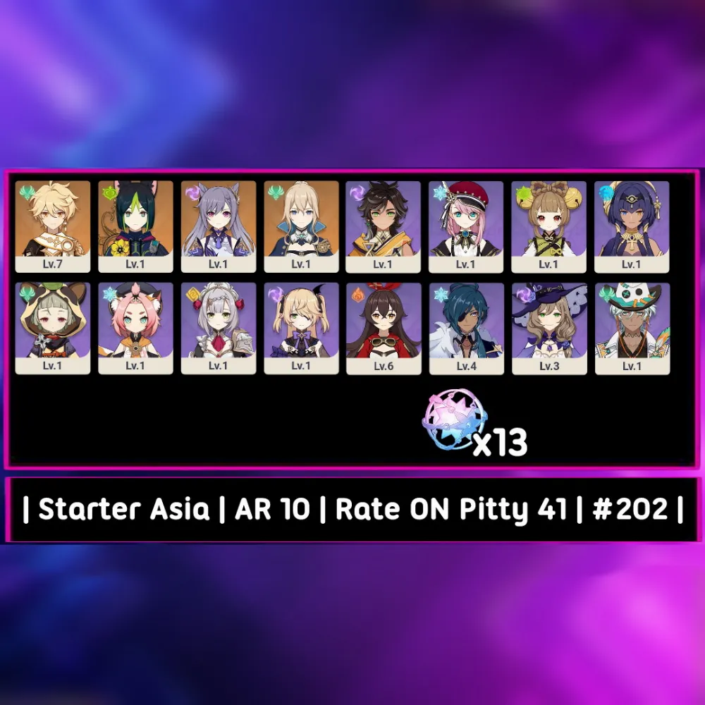 Starter 3 B5 Standard - Rate ON | AR 10 | Mc Aether #202 [ Asia Server ]