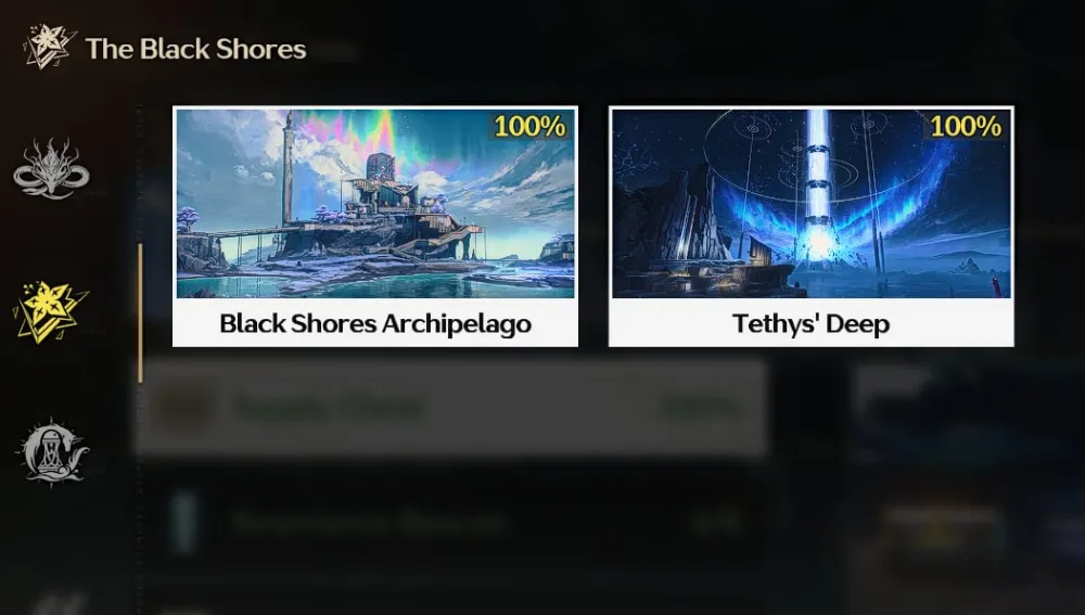 All 100% Black Shores Exploration [ALL SERVER]