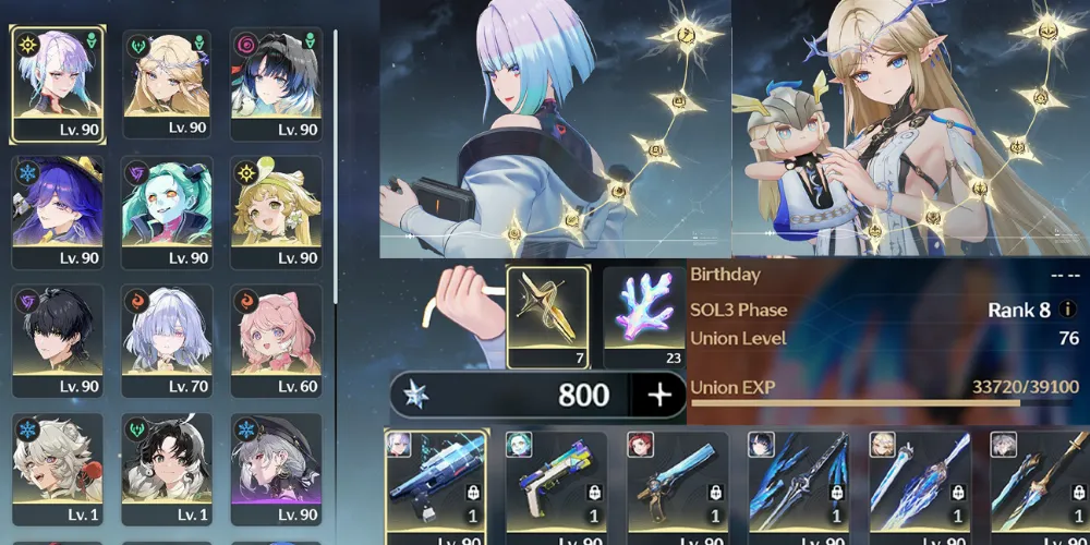 [SEA] UL 70 | 2 RC6 Limited | RC6S1 Lucy, RC6S1 Cartethyia | 6 Limit 3 Sign | Manual Account