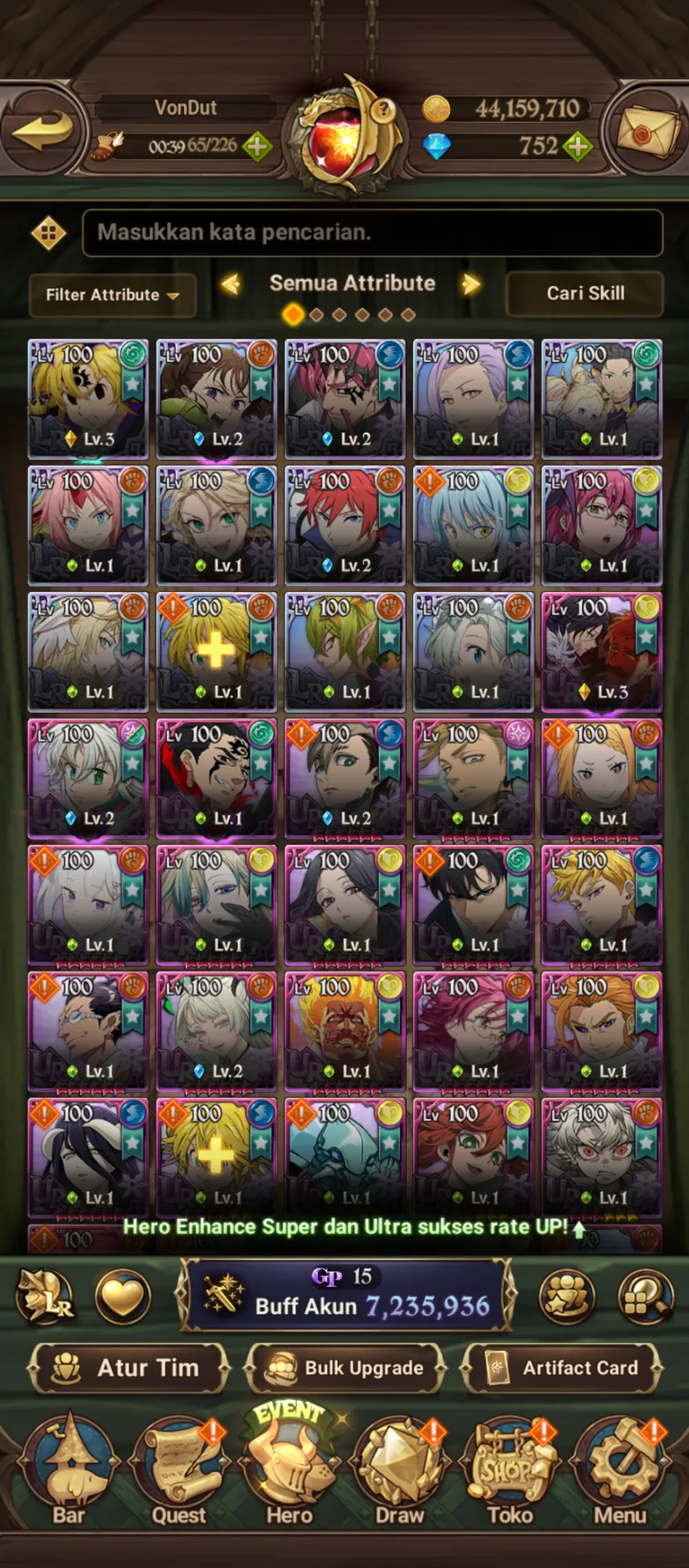 Global | CC 7,2M | 13UR,14LR,22 Collab Dia 750